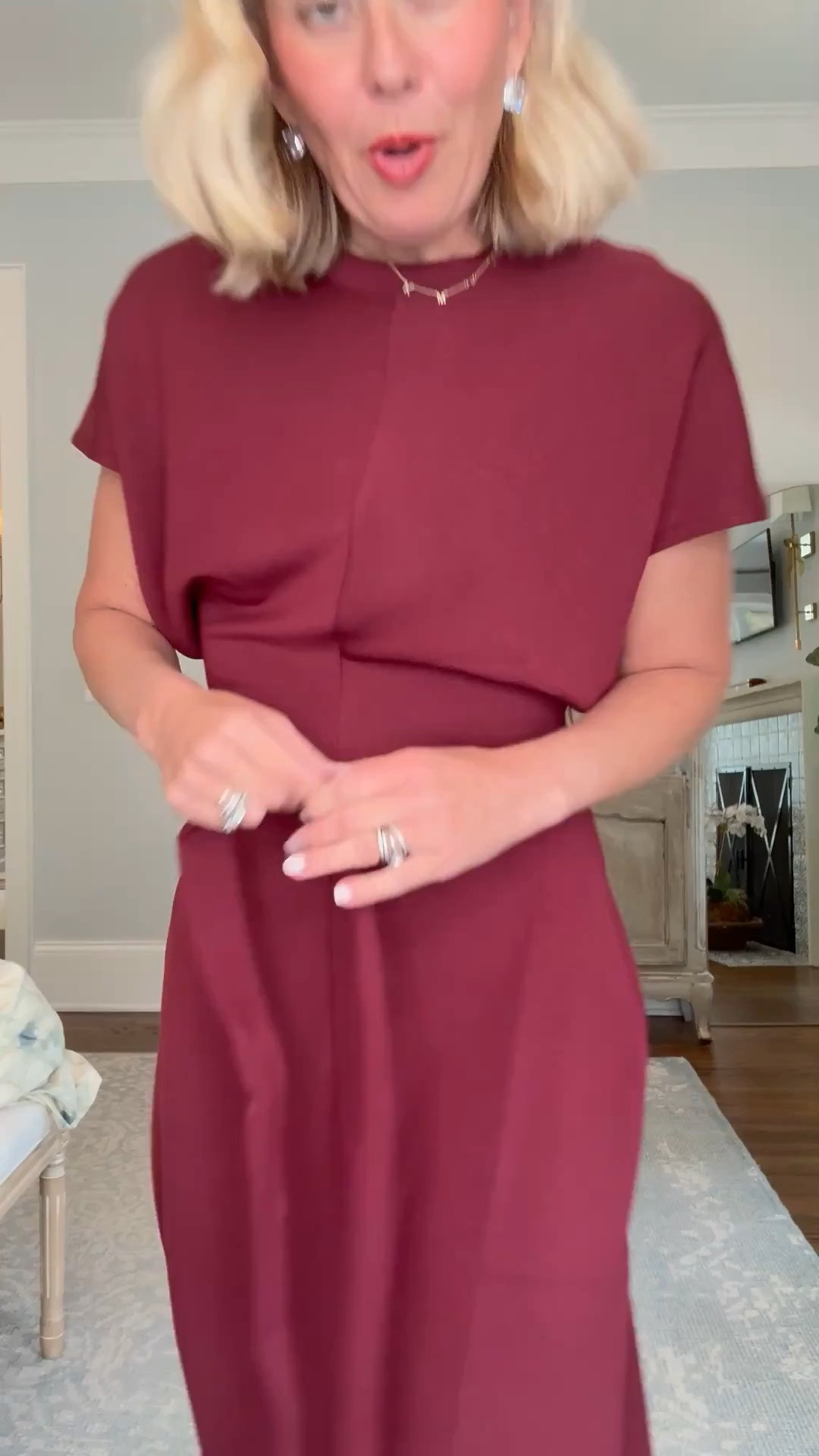 No matter what is on your agenda, Spanx Air Essentials will get you there! We are styling these fabulous pieces ALL the ways.
True comfort and stylish loungewear that just gets better and better.

*Code - LTK20 for 20% off full-priced styles sitewide in the LTK app

Sizing:
Draped Maxi Dress - xs
Draped Jumpsuit - small petite
Draped Tee - xs
Draped Midi Skirt - small
Crewneck Striped Top - xs
Booty Boost Leggings - small 7/8
Air Essentials Tee - xs
Pleated Wide Leg Pants - small petite

@Spanx #spanxpartner

#LTKdayinmylife #LTKSeasonal #LTKOver40