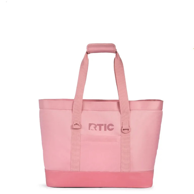 RTIC Everyday Insulated Tote Bag, 35 ltr Insulated Cooler Bag, Leak-Free Interior, Dusty Rose | Walmart (US)