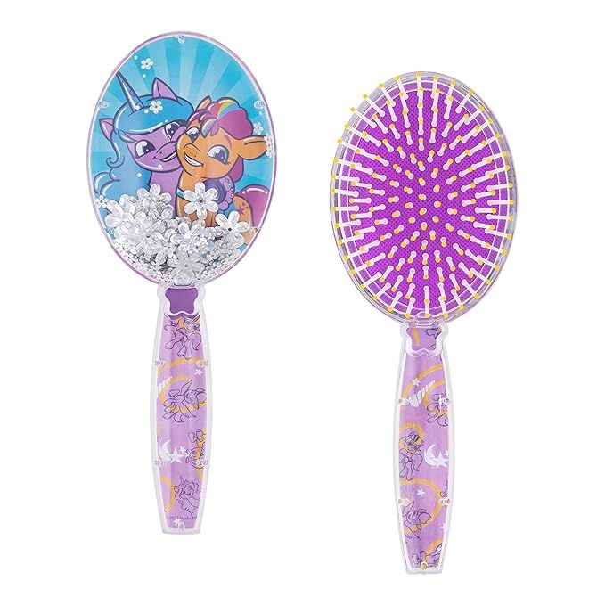 Hair Brush with Magical Sparkling Stars Confetti Hair Brush - Kids Hair Brush Ages 3+ | Amazon (US)