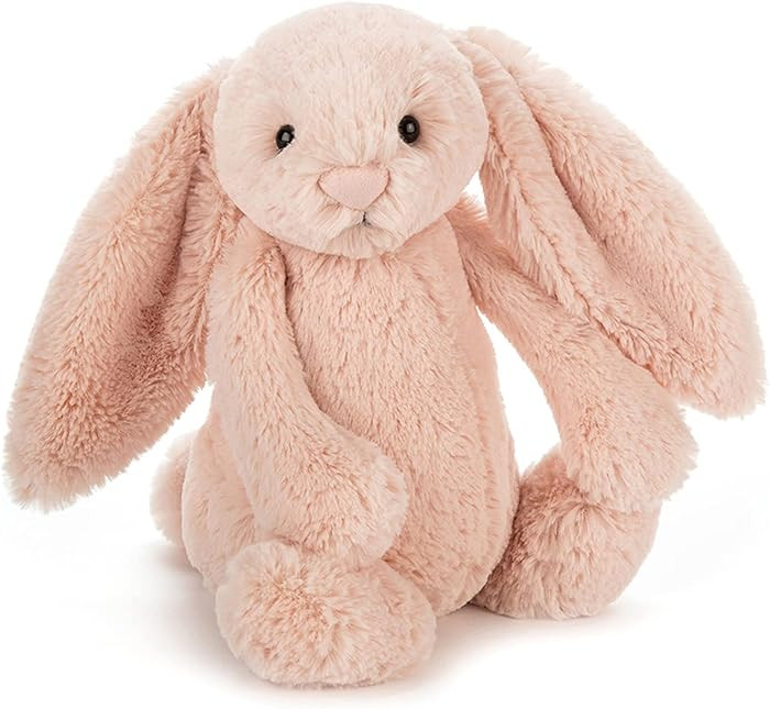 Jellycat Bashful Blush Bunny Stuffed Animal, Medium 12 inches - Rabbit and Bunny Plush Toy - Clas... | Amazon (US)
