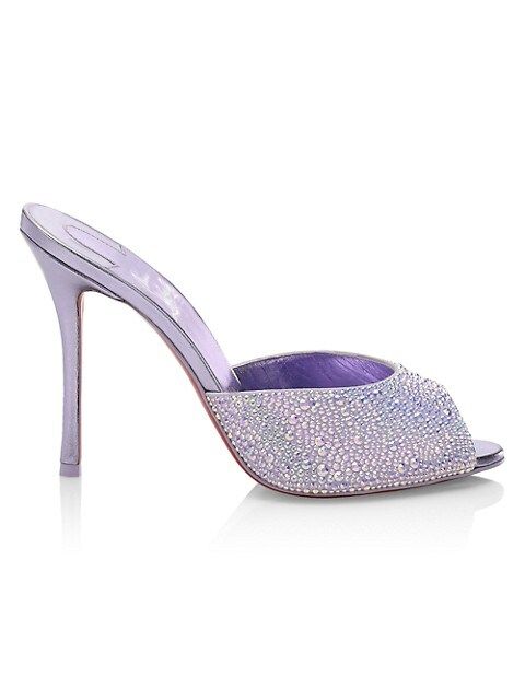 Me Dolly Strass Sudes Mules | Saks Fifth Avenue