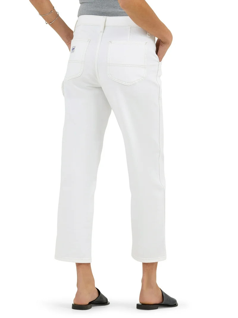 Lee® Women's Heritage Slim Straight Carpenter Crop Pant, Sizes 2-18 | Walmart (US)