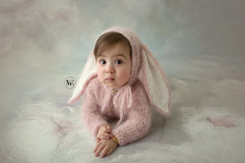 Halloween Outfit Bunny Outfit Bunny Set Photo Prop Baby - Etsy | Etsy (US)