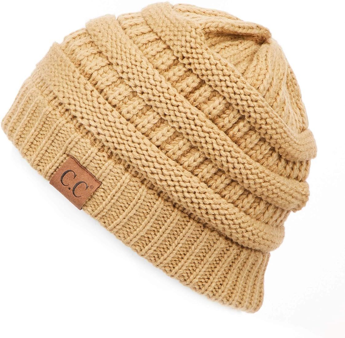 C.C Exclusives Cable Knit Beanie - Thick, Soft & Warm Chunky Beanie Hats (HAT-20A)(HAT-30)(HAT-730) | Amazon (US)