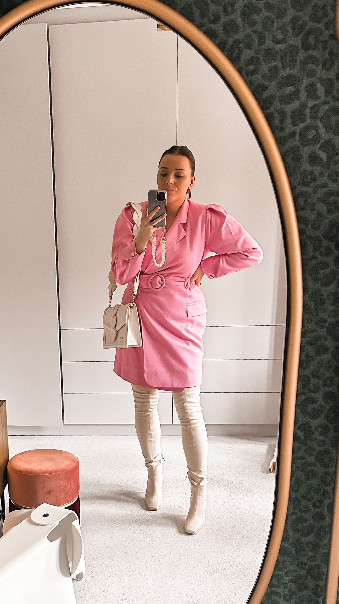 Pink dress & over the knee white boots 🩷

outfit inspiration, autumn style, Josh V, Netherlands. 

#LTKSeasonal #LTKeurope #LTKstyletip
