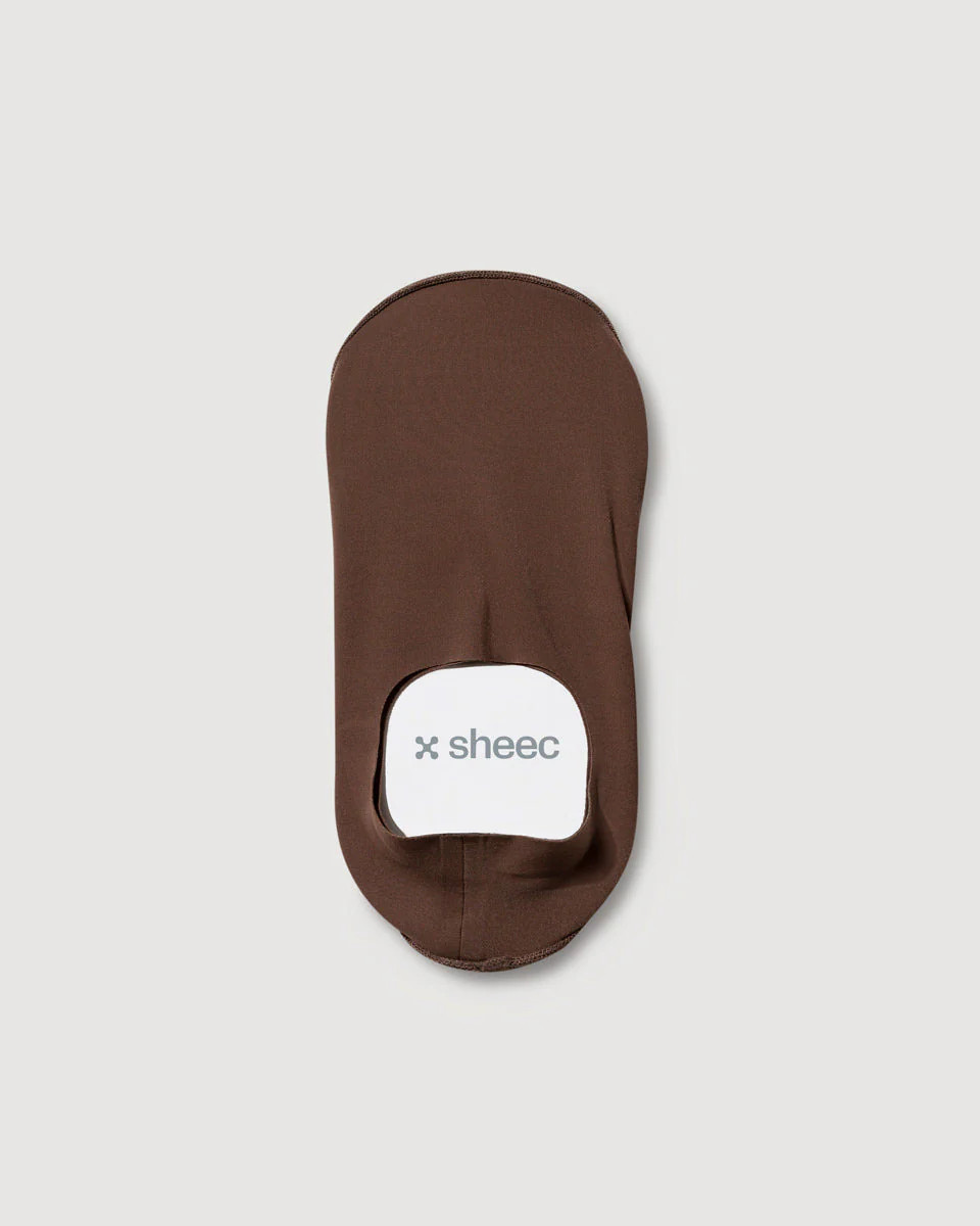 Secret High-cut No Show Socks | Brown | Sheec Socks