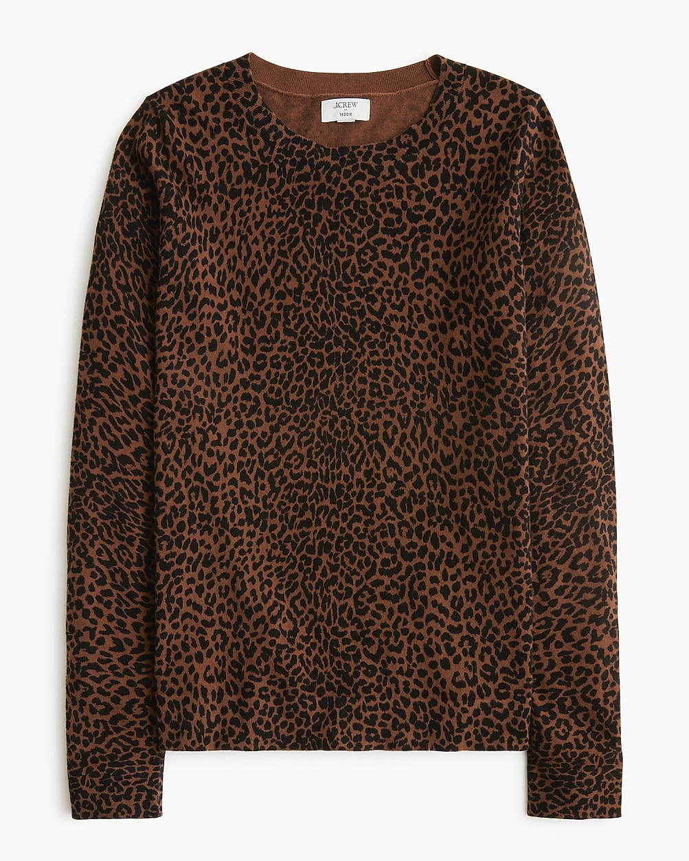 Leopard Teddie sweater | J.Crew Factory