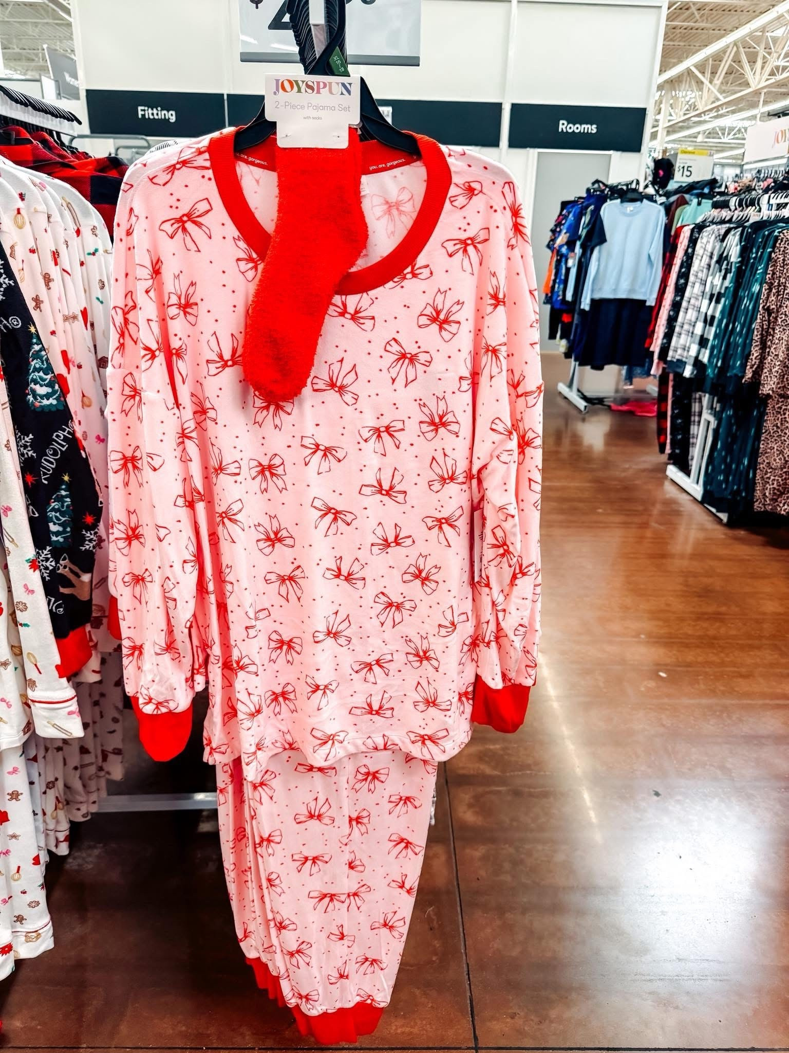 I LOVE this pajama set from Walmart!! I’m a sucker for any pj set that comes with fuzzy socks! And I’m LOVING pink and red with bows rn!! 😍😍

#walmart #walmartfinds #womensfashion #womenspajamas #christmaspajamas #cozy #seasonal #fuzzysocks

#LTKootd #LTKGiftGuide #LTKHoliday