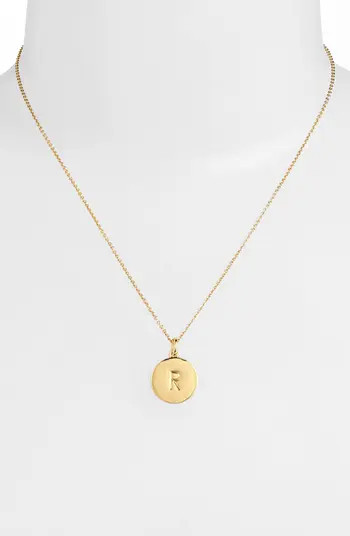 kate spade new york one in a million initial pendant necklace | Nordstrom | Nordstrom
