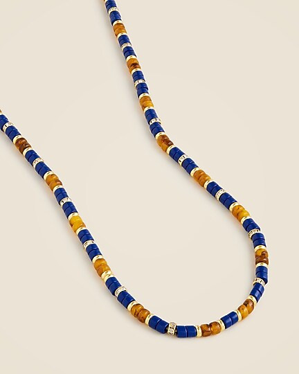 Beaded stone necklace | J. Crew US