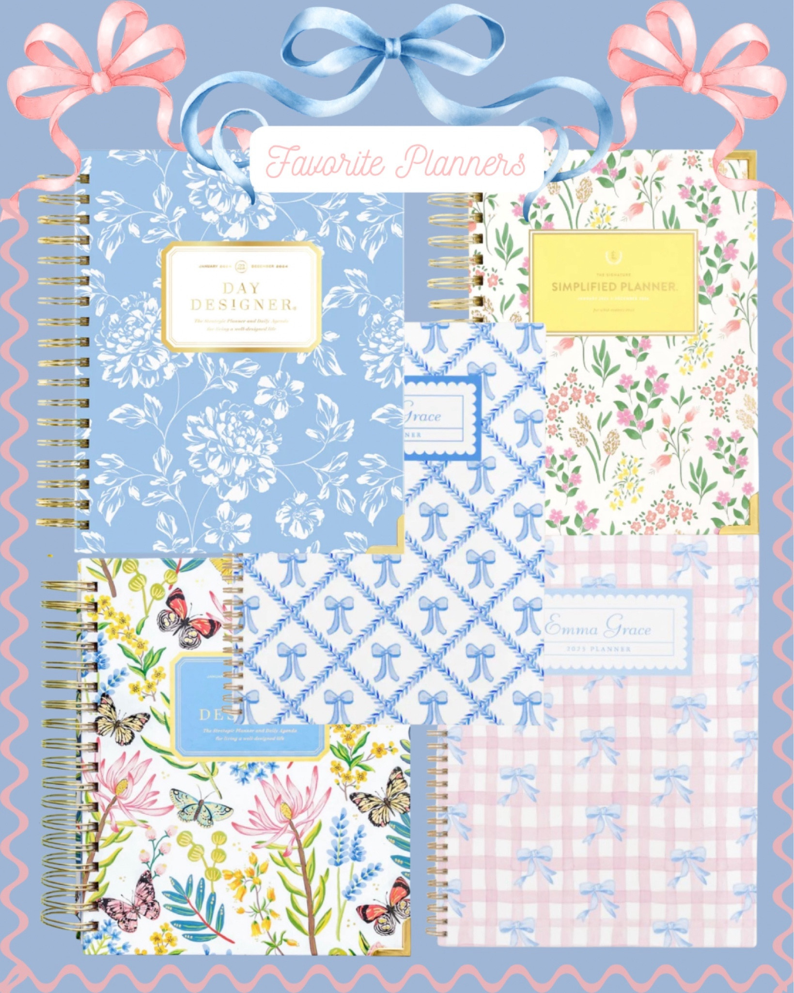 Do you still use paper planners? I do! I use both an online family calendar that my husband and I share for kids and family stuff but I still love to write things down for work and personal life. I want them all!! But, that really wouldn’t be necessary, huh?! 😆


Grandmillennial, planner, new years goals, bows, flowers

#LTKfindsunder50 #LTKsalealert #LTKfamily