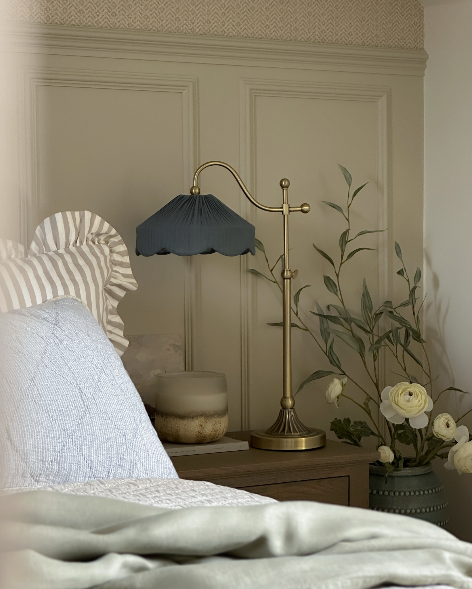 The M&S pleated lamp in our bedroom 😍

#LTKspring #LTKhome #LTKuk