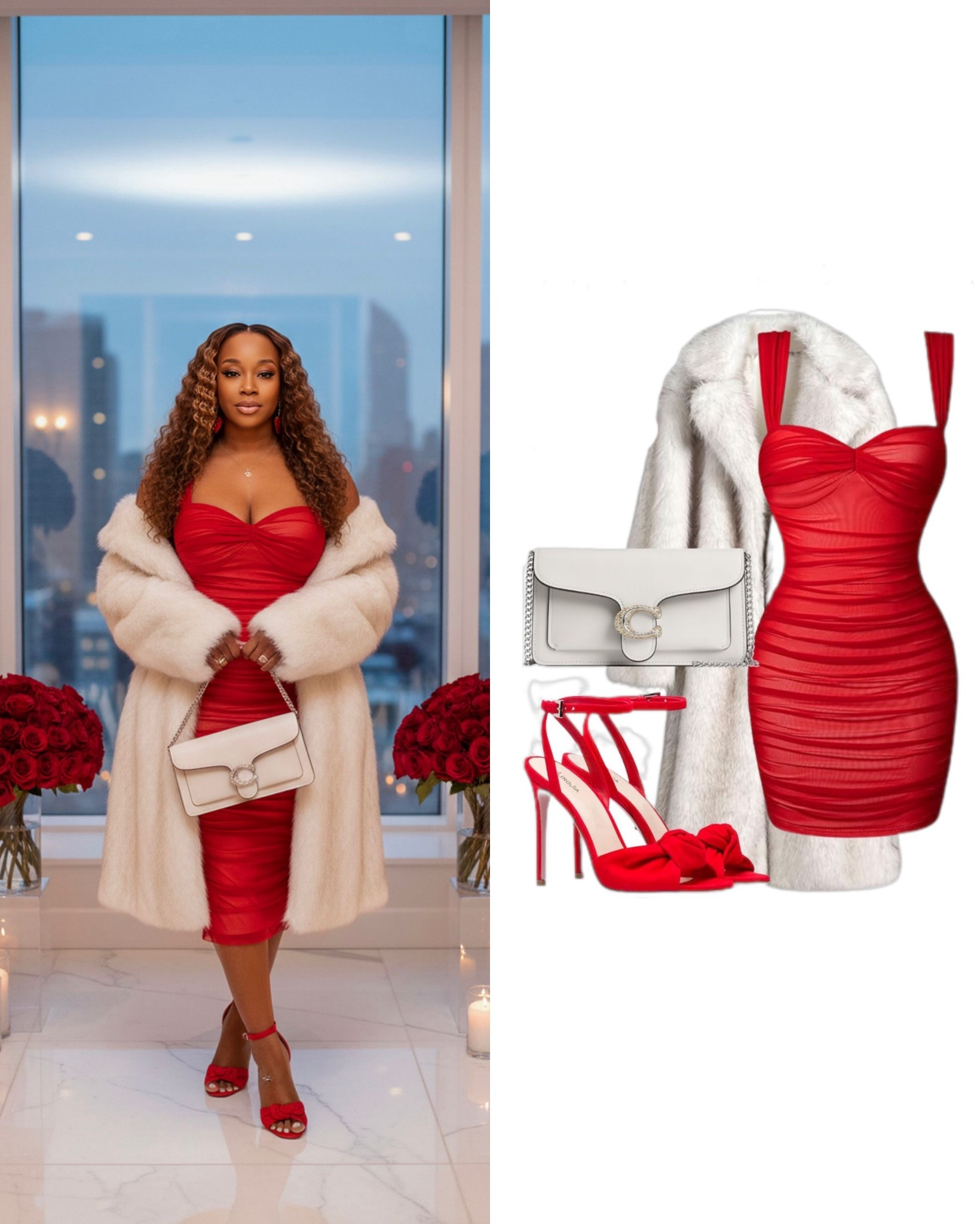 Red is always a good idea 💋
This Valentine look is soft glam bold and made for date night moments

Save this for later and tap the link to shop the vibe ✨

#ValentineOutfit #RedDressStyle #DateNightLook #OutfitInspo #AmazonFashion #BaddieStyle #SoftGlam #CurvyStyle #ValentineLook #GirlsNightOut #LuxuryVibes #FashionInspo #StyleInspiration #RomanticStyle #WomenOwnedFashion

________________________________________

valentine outfit, red dress outfit, date night look, amazon fashion finds, valentine dress inspo, curvy outfit inspo, baddie valentine look, red heels outfit, faux fur coat outfit, romantic date night style, luxury valentine outfit, amazon outfit idea

#LTKOver40 #LTKSeasonal #LTKMidsize