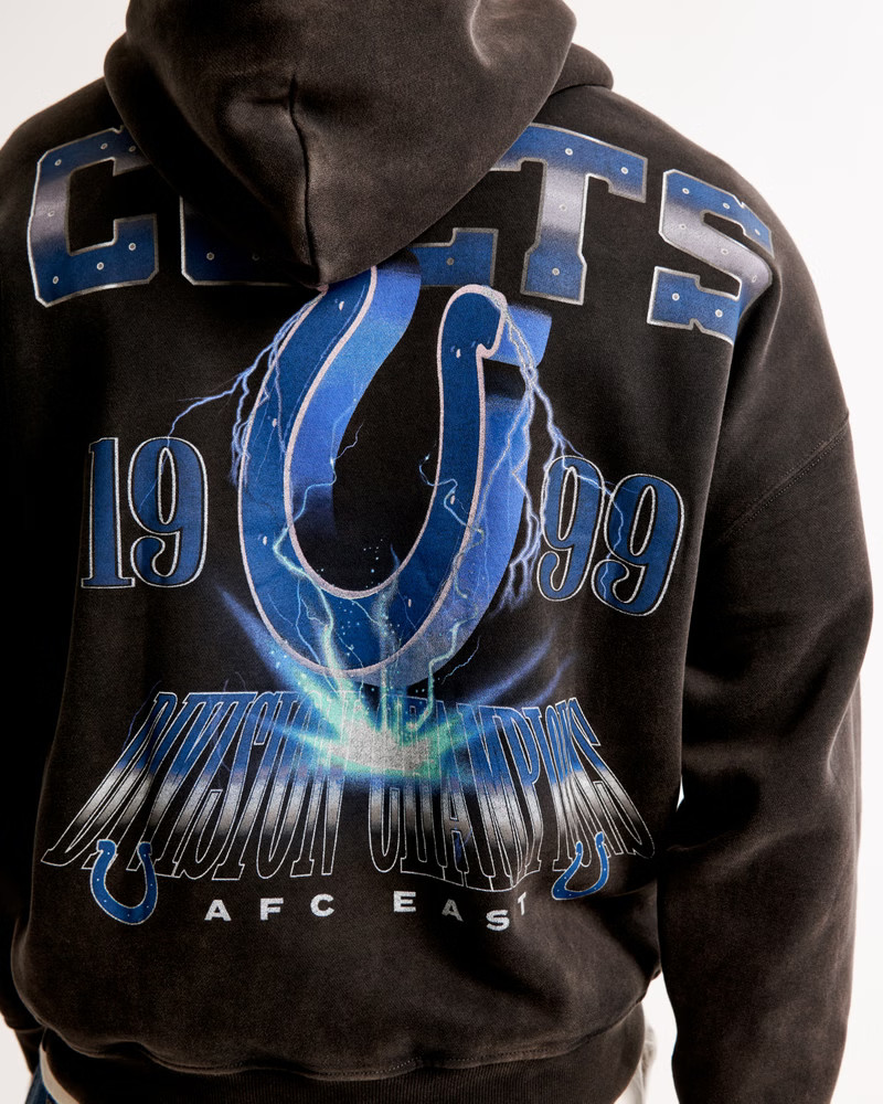 Indianapolis Colts Graphic Popover Hoodie | Abercrombie & Fitch (US)