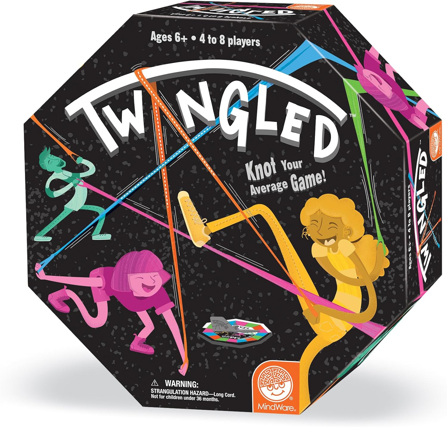 MindWare TWANGLED Game, Cooperative Team Building Activity for Large Groups, Funny Human Knot Gam... | Amazon (US)