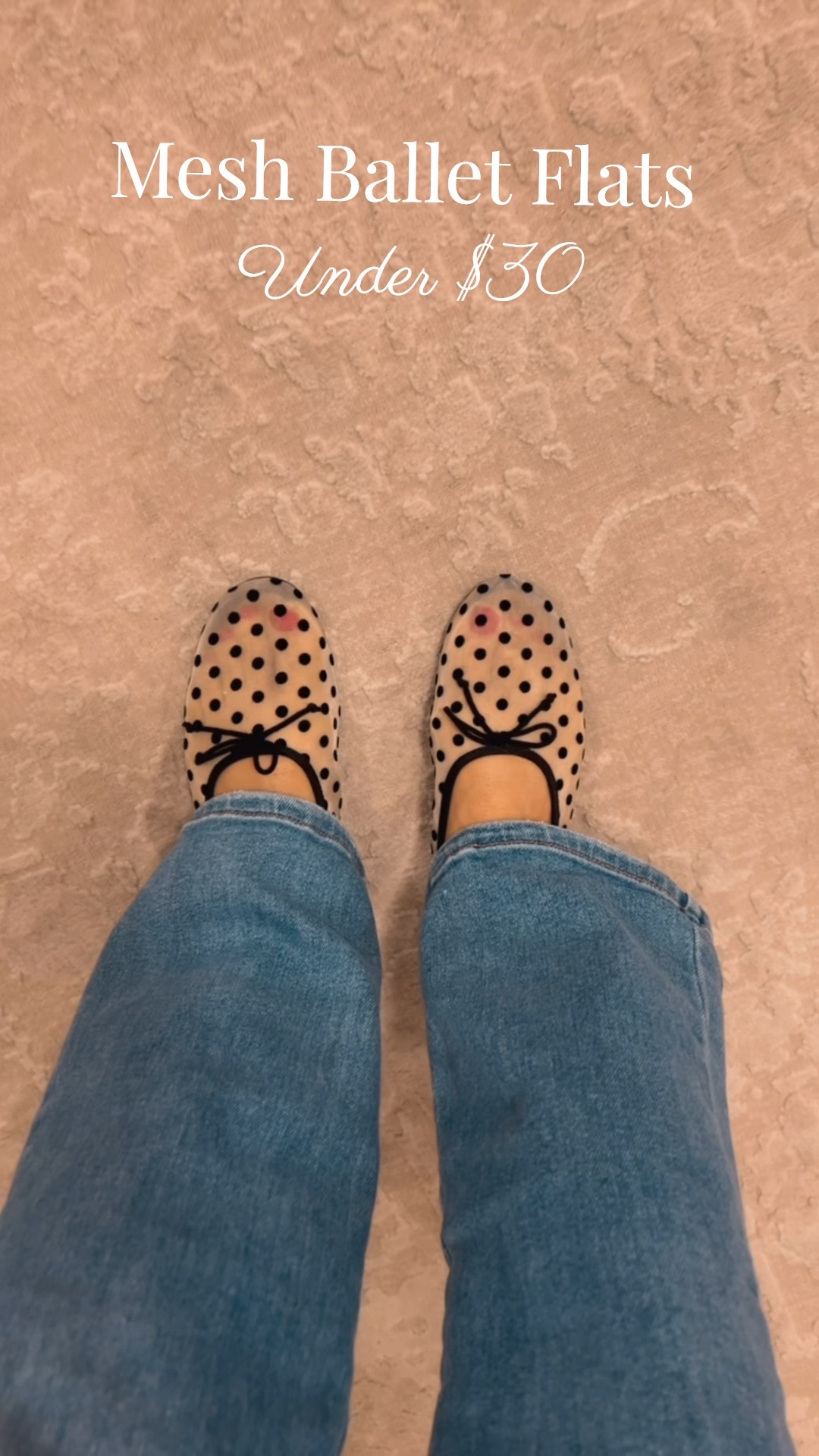 The cutest mesh polka dot ballet flats in black and red / perfect for work or Valentine’s Day 

#LTKWorkwear #LTKootd #LTKValentine