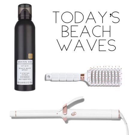 Beach Waves
-
Kristin Ess Beach Wave Spray

T3 Single Pass Curl & Vent Brush - Discount Code: KristinT320



#LTKbeauty #LTKstyletip