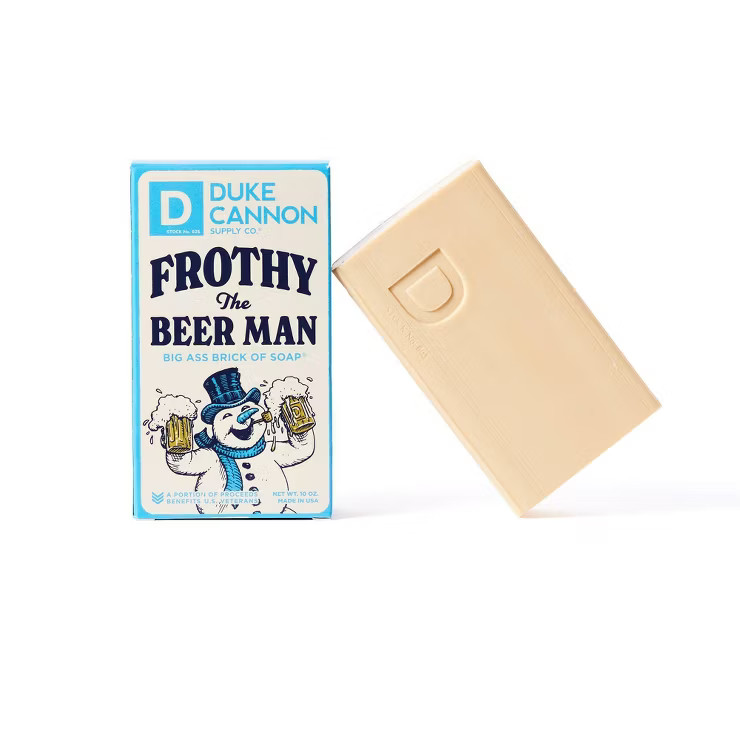 Duke Cannon Supply Co. Frothy the Beer Man Bar Soap - 10oz | Target