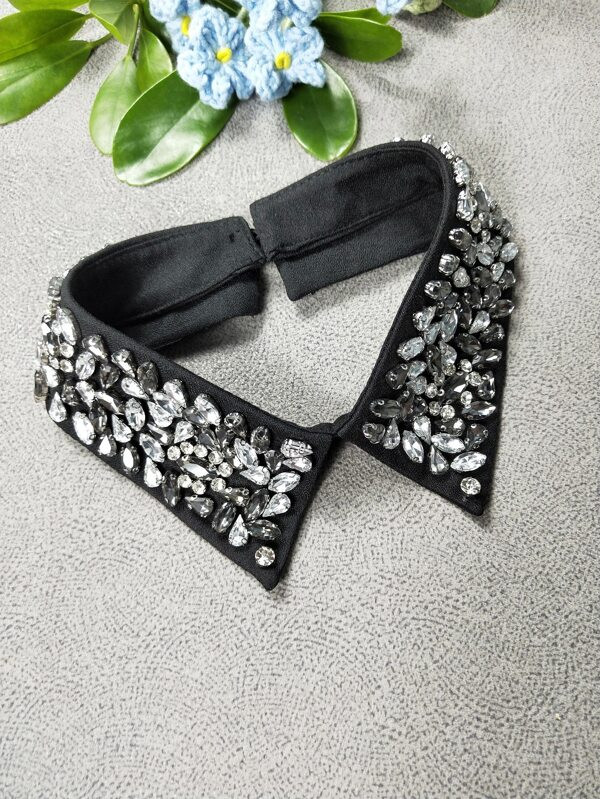 Rhinestone Decor Dickey Collar | SHEIN