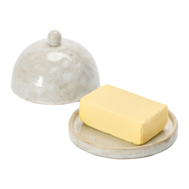 Union Rustic Loftus Round Butter Dish | Wayfair North America