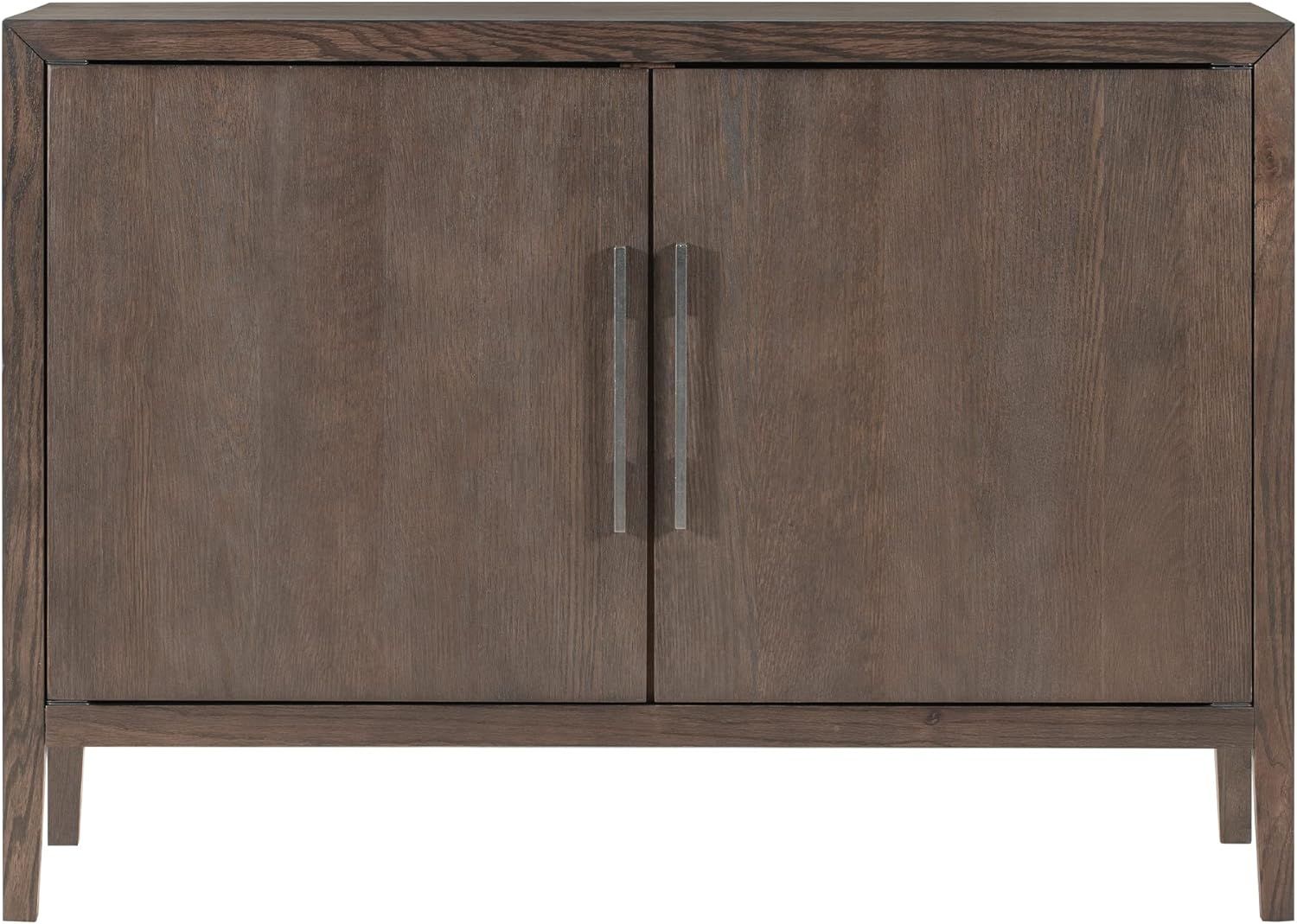 Merax Espresso Modern Rustic Wood Buffet Sideboard with Storage Shelf, 2 Doors Coffee Bar Cabinet... | Amazon (US)