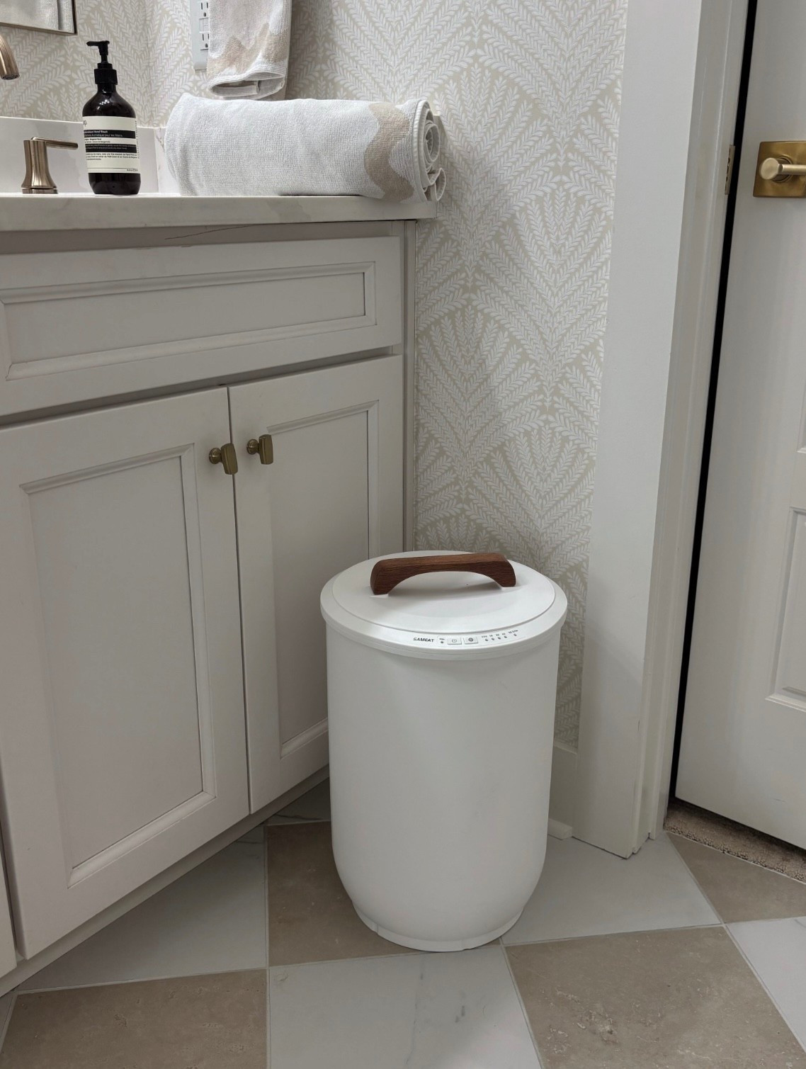 This is your sign to get a towel warmer! It’s my absolute favorite 🤍

#LTKHome