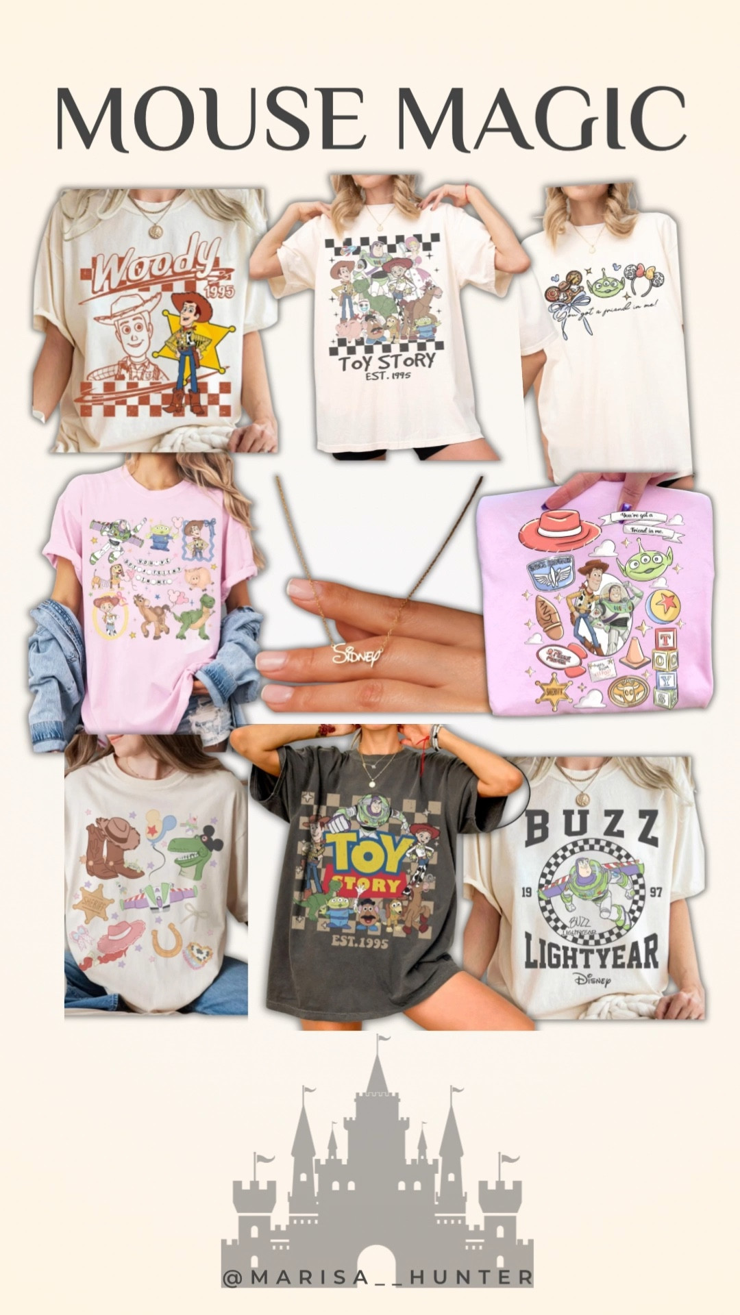 Toy Story tshirts🤠👽

Disneyland family matching tshirts Disney world coordinating outfits woody buzz Jessie aliens what moms wear mom style ootd vacation outfit travel Disney cruise 

#LTKTravel #LTKootd #LTKmomlife