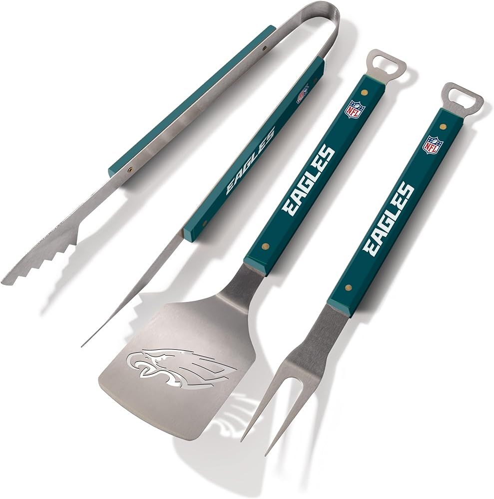 YouTheFan NFL Spirit Series 3-Piece BBQ Set | Amazon (US)