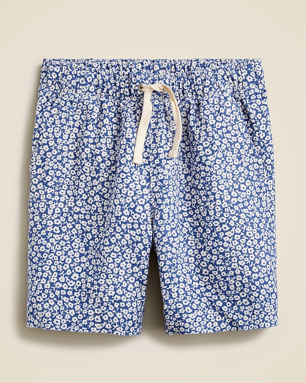 Kids' printed pull-on linen short | J. Crew US