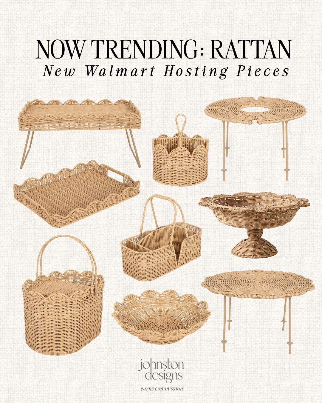 New Walmart rattan hosting pieces that add the prettiest woven texture to any summer setup. 🌿

Walmart home, rattan decor, hosting pieces, woven tray, wicker basket, scalloped tray, serving basket, side table, drink table, picnic basket, summer entertaining, tabletop decor, patio styling, natural accents, affordable finds 

 #LTKHome