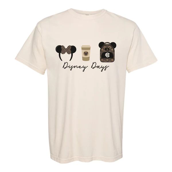Monogrammed 'Disney Days' T-Shirt | United Monograms