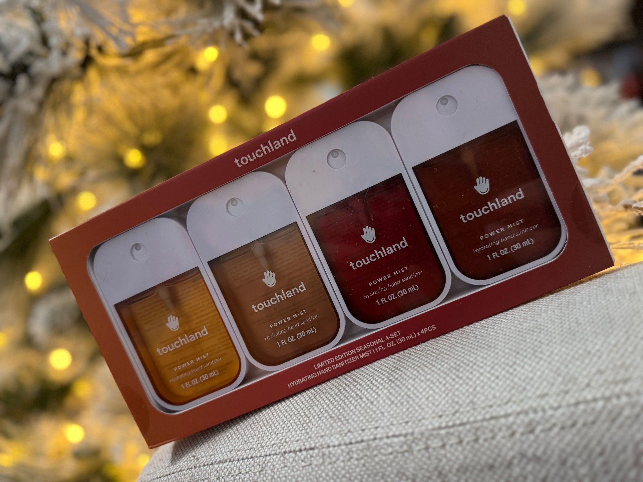 Touchland 🤎
• Spiced Pumpkin Tini
• Cinnamon Gingerbread
• Peppermint Mocha
• Salted Caramel

#LTKCyberWeek #LTKHoliday #LTKGiftGuide