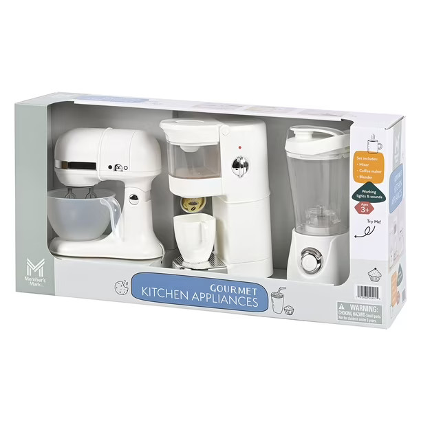 Member's Mark  Member’s Mark Gourmet Kitchen Appliances Playset (No ratings yet)|Write a review... | Sam's Club