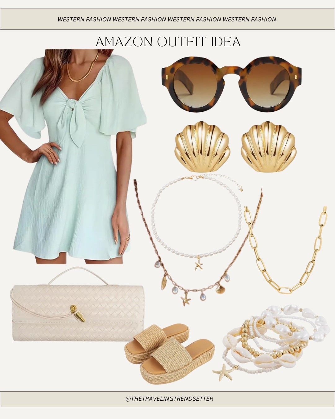Amazon summer outfit - Amazon fashion summer dress - sandals  vacation outfit resort wear - shells - beach outfit 

#LTKFindsUnder50 #LTKStyleTip #LTKFindsUnder100