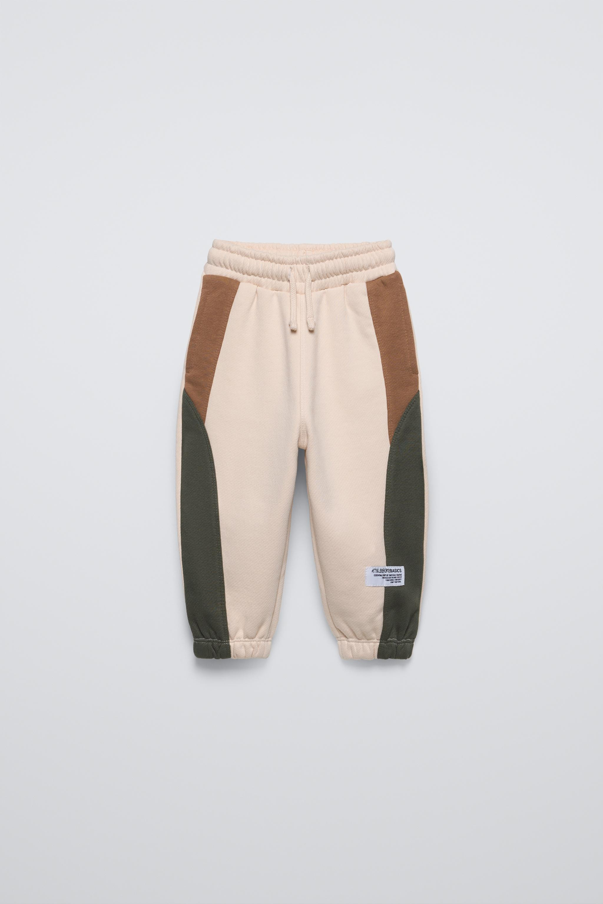 COLORBLOCK JOGGER PANTS | Zara US
