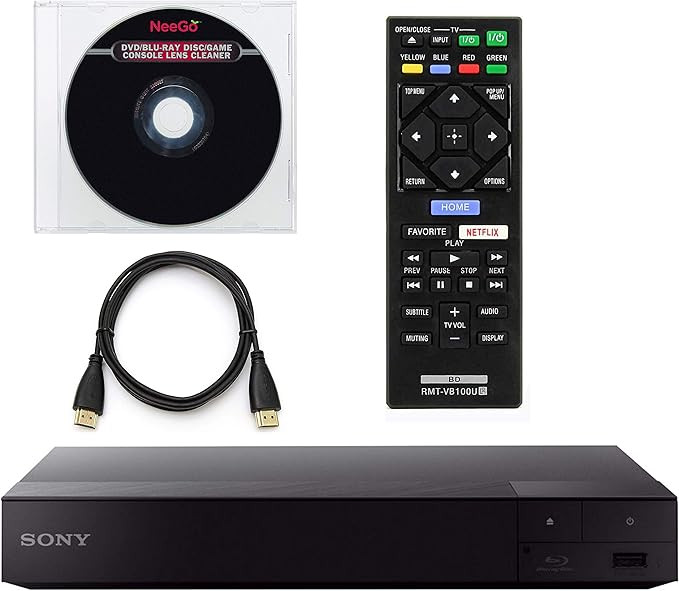 Sony BDP-S6700 4K Upscaling 3D Streaming Blu-Ray Disc Player with Built-in Wi-Fi + Remote Control... | Amazon (US)