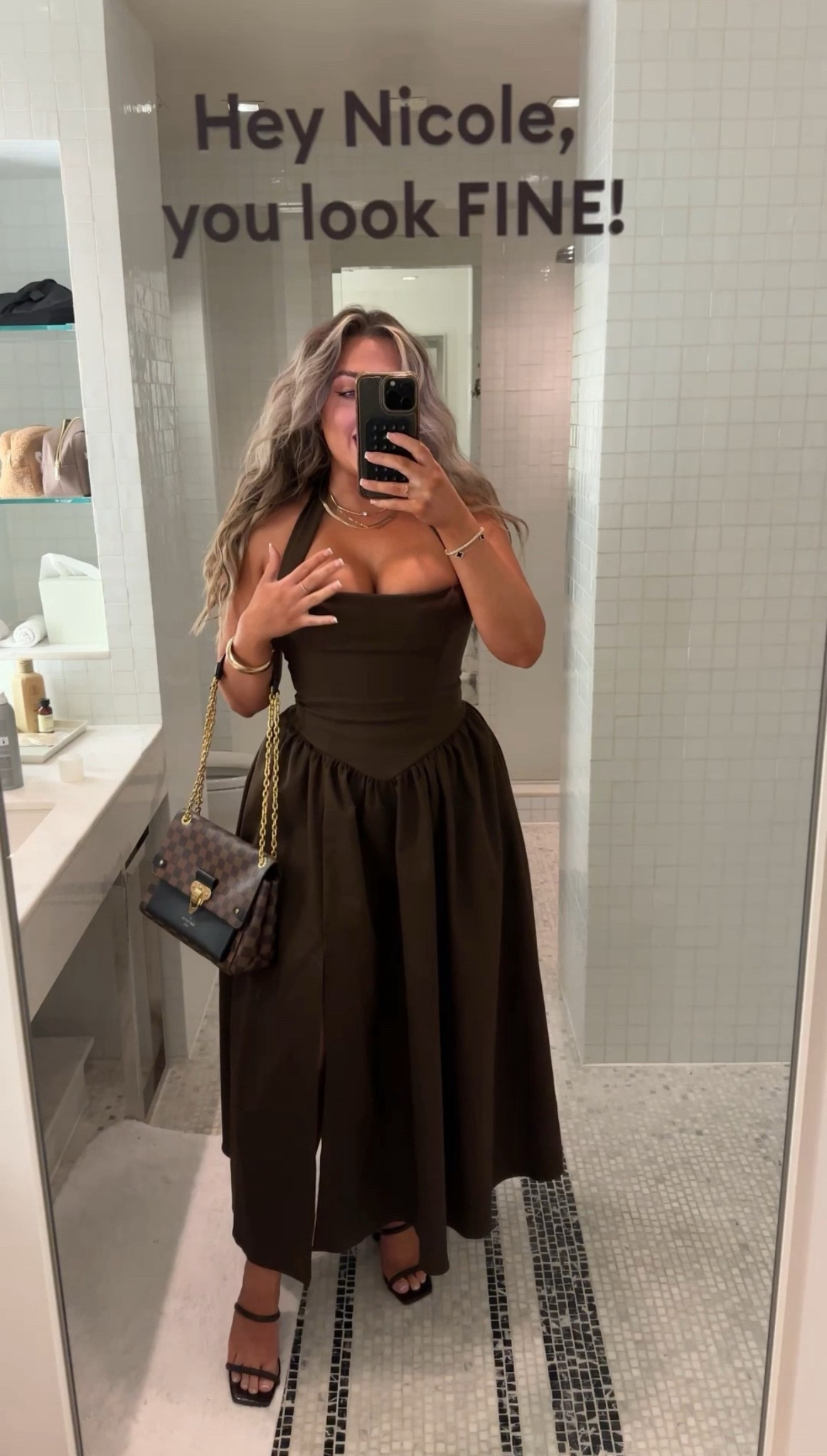 Brown is the new black—especially when it snatches the waist like this! This chocolatey dream is giving birthday bombshell, date night goddess, and wedding guest goals all in one. The fit is sculpting, the color is rich, and the vibe? Luxury on a budget. Trust me—this one’s a showstopper.

Wearing US8. 

#BrownDress #WaistSnatchingDress #WeddingGuestOutfit #DateNightLook #BirthdayOutfitIdeas #ChocolateDress #LookExpensive #StyleInspo #TrendingDresses2025 #AffordableFashion #SculptedStyle #ElegantStyle #OOTN#LTKWatchNow 

#LTKSummerEdit #LTKMidsize #LTKStyleTip