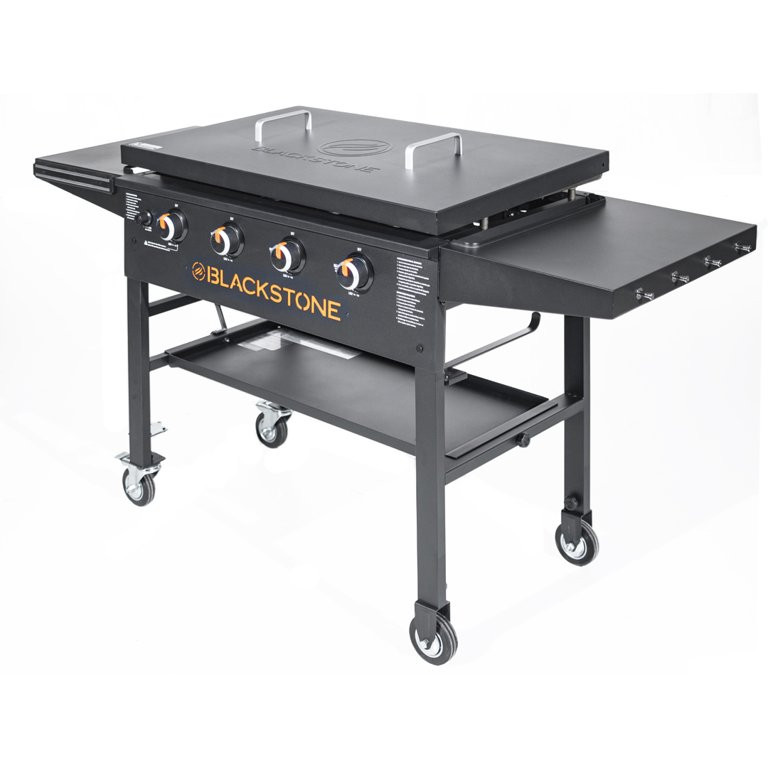 Blackstone 4-Burner 36" Griddle Cooking Station with Hard Cover | Walmart (US)
