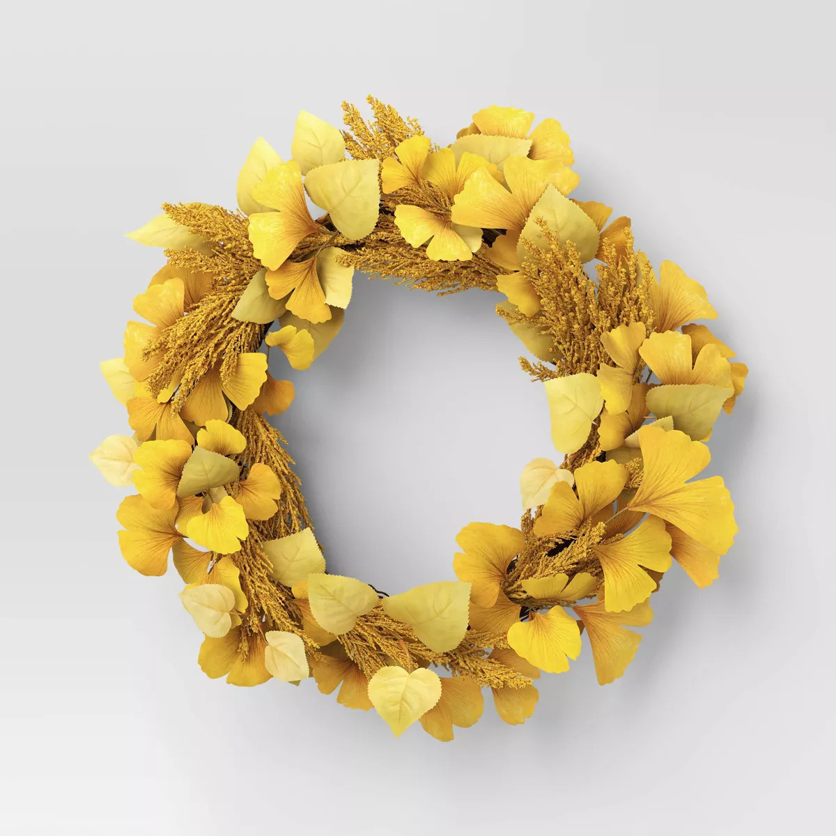 Goldenrod Mix Fall Wreath - Threshold™ | Target