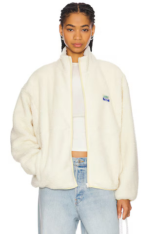 American Vintage Sherpa Jacket in Ecru from Revolve.com | Revolve Clothing (Global)