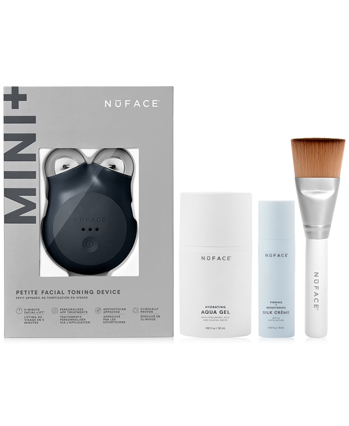 NuFACE 4-Pc. Mini+ Starter Set - Midnight Black - Midnight Black | Macy's