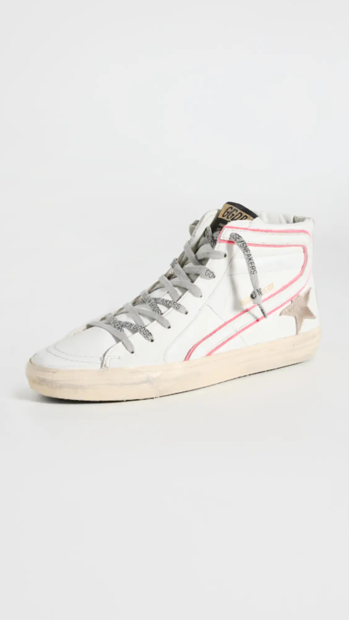 Golden Goose Slide Classic Leather Upper Laminated Sneakers | Shopbop | Shopbop