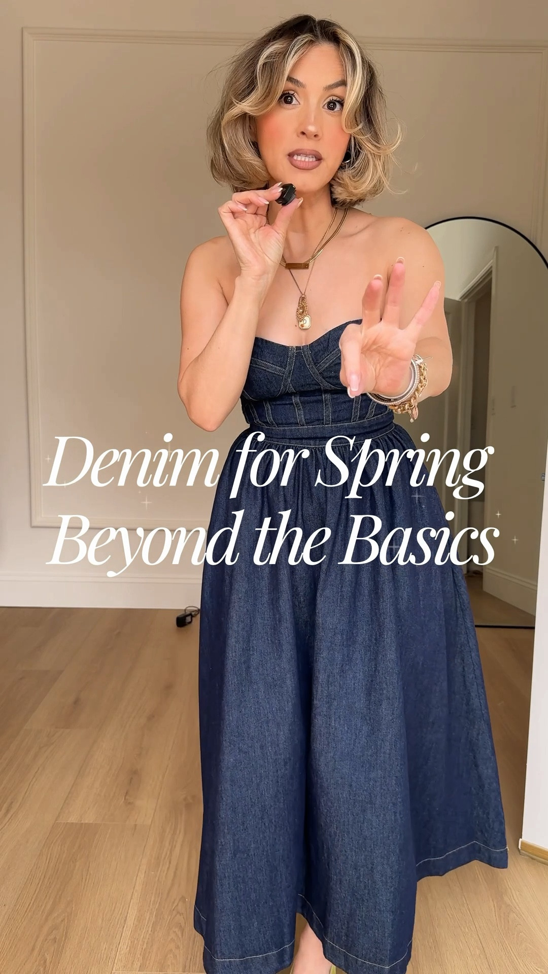 The perfect statement denim SPRING PIECES from @express 🙊✨🙌🏼 #ExpressPartner 

XS in all dresses
27R in jeans

#LTKootd #LTKPetite #LTKgrwm