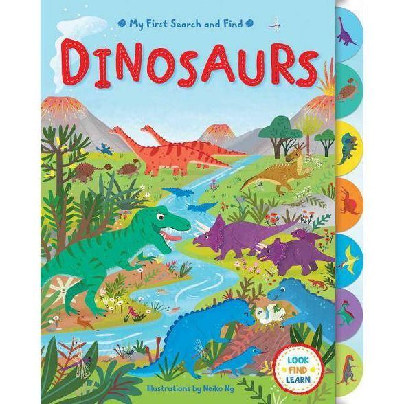 Dinosaurs -  BRDBK (My First Search and Find) (Hardcover) | Target