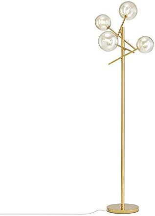 Dellemade TD00145 Sputnik Chandelier Floor Lamp for Bedroom,4-Lights Glass Shade Floor Light for ... | Amazon (US)