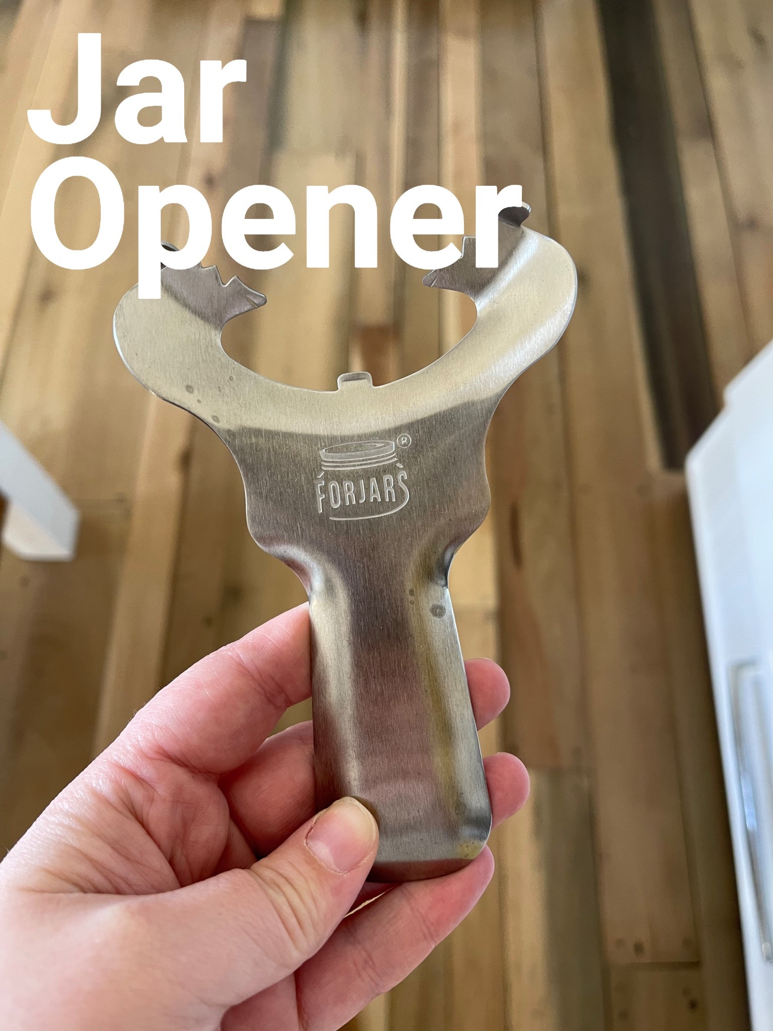 Mason jar opener. #forjars #homesteadtools