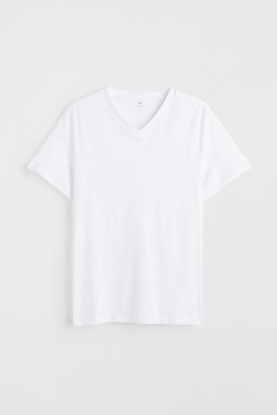 Regular Fit V-neck T-shirt | H&M (US + CA)