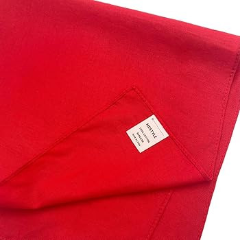 MDSTYLE 100% Cotton Solid Color Bandana for Men & Women 22" x 22" Handkerchief Headband Scarf | Amazon (US)
