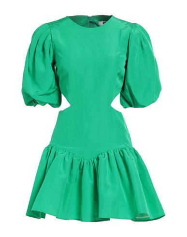 Msgm Woman Mini dress Green Size 4 Viscose, Linen | YOOX (US)