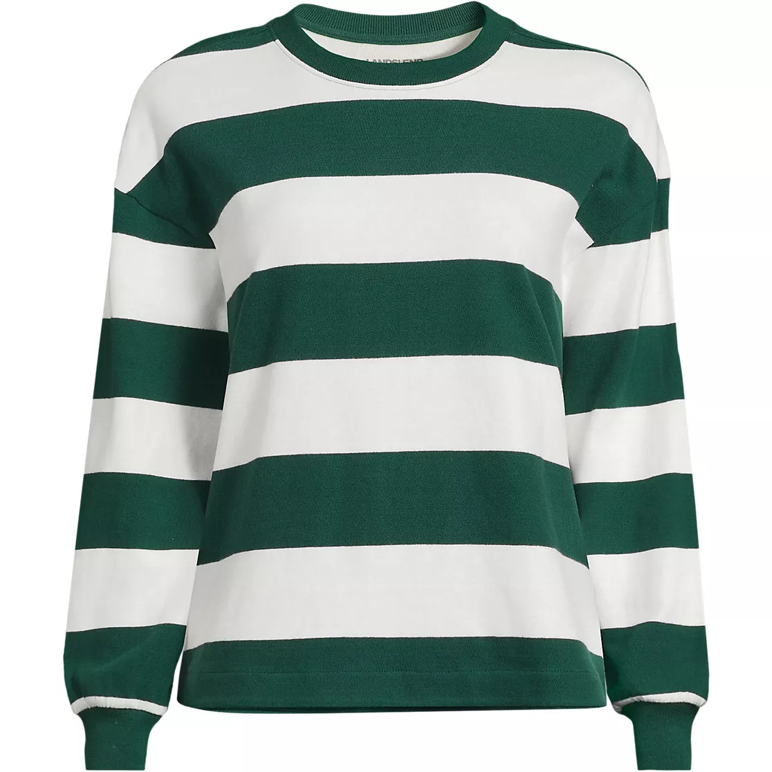 Women's Long Sleeve Mariner Jersey T-Shirt | Lands' End (US)